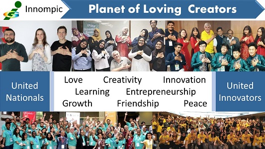 Innompic Planet of Loving Creators