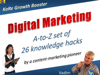 Digital Marketing KoRe rapid learning course Vadim Kotelnikov