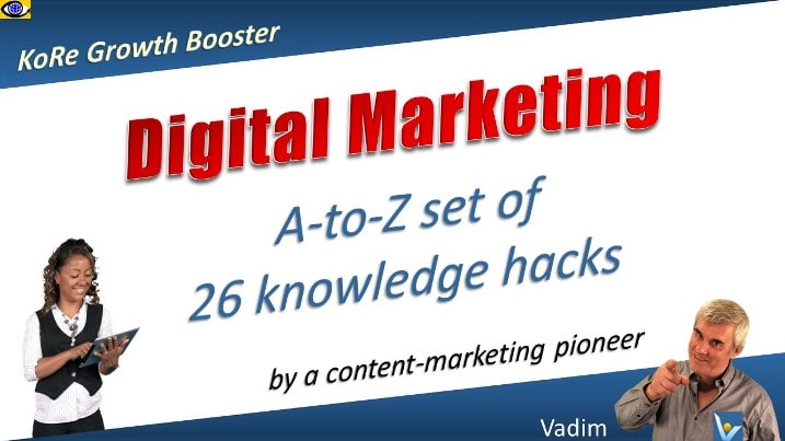 Digital Marketing rapid learning course Kore Vadim