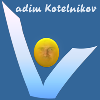 Vadim Kotelnikov personal brand logo