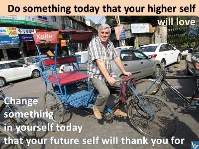 Kore Higher self Future self quote Vadim Kotelnikov funny slide