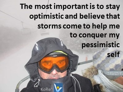 Conquer the pessimist inside treat problems as opprtunities quotes storm Vadim Kotelnikov