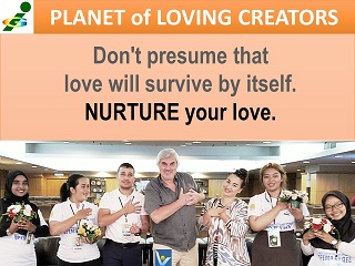 Nurture your love Vadim Kotelnikov quotes Innompic Games Planet of Loving Creators