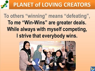 Malaysia Planet of Loving Creators Innompic song I Have a Difference To Make Win-Win mindset