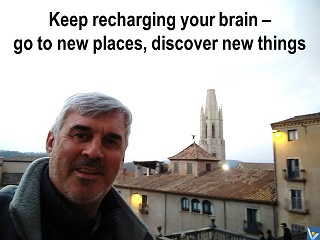 Vadim Kotelnikov travel quote Keep rechargning your brain - go to new places, discover new things