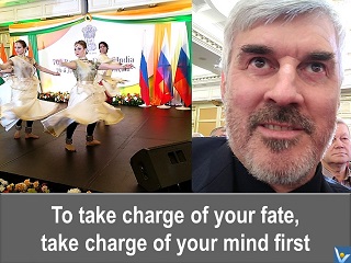 Fate quote If you want to take chanrge of your fate, take charge of your mind first Vadim Kotelnikov