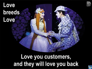 Love Your Customers and they will love you back quotes Vadim KOtelnikov Dennis