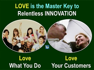 Great Innovation quotes - INNOVATION IS LOVE, Vadim Kotelnikov