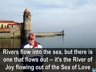 Love - Sea of Love, River of Joy, Vadim Kotelnikov love quotes, photogram