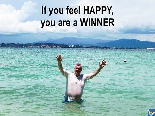 How To Win Wisely you are a winner if you feel happy Vadim Kotelnikov quotes 